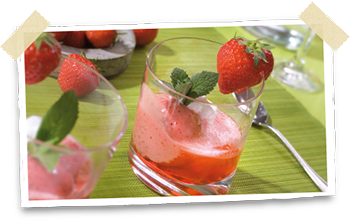 Strawberry recipe drink